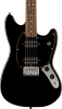 Squier Sonic Mustang HH Laurel Fingerboard Black Pickguard Black